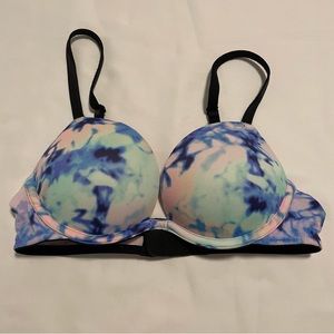 PINK Multi-Colored Double Push Up Bra
